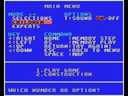 Mole Mole 2 screenshot 3 for MSX